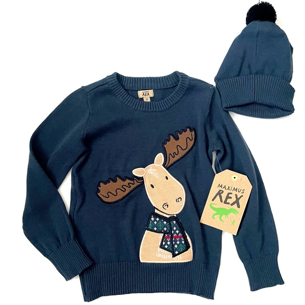 Maximus Rex sweater with hat